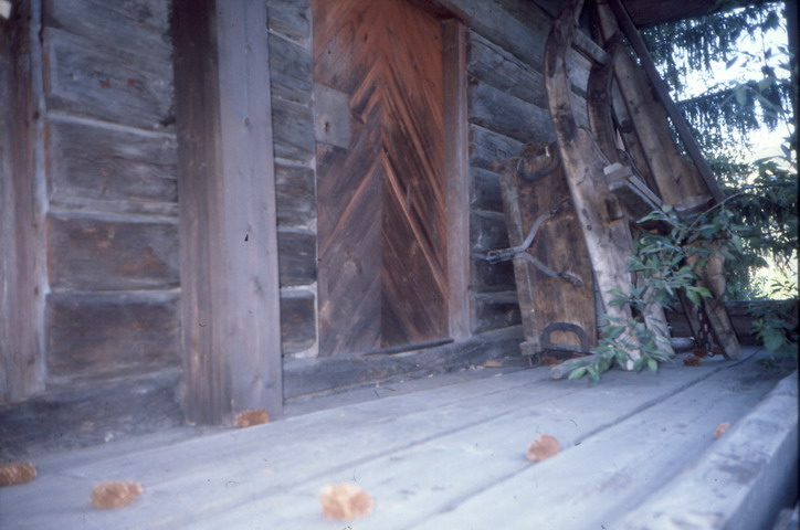 Traditional norwegian storehouse